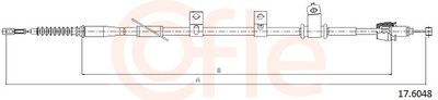 Cable Pull, parking brake COFLE 92.17.6048