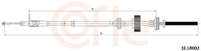 Cable Pull, parking brake COFLE 92.1E.LR002