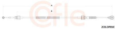 Cable Pull, manual transmission COFLE 92.2CB.OP010