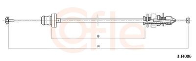 Accelerator Cable COFLE 92.3.FI006