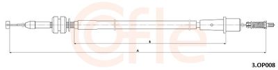 Accelerator Cable COFLE 92.3.OP008