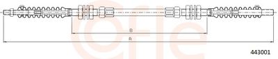 Accelerator Cable COFLE 92.443001