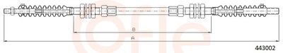 Accelerator Cable COFLE 92.443002