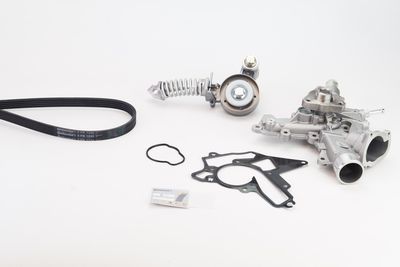 Water Pump + V-Ribbed Belt Kit CONTINENTAL CTAM 5PK1230WP3