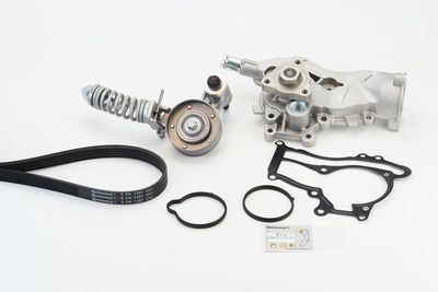 Water Pump + V-Ribbed Belt Kit CONTINENTAL CTAM 5PK1397WP1