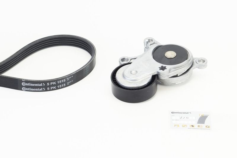 CONTINENTAL CTAM 5PK1515K1 V-Ribbed Belt Set