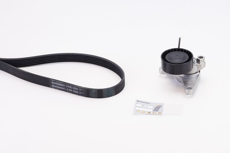 CONTINENTAL CTAM 6PK1026K1 V-Ribbed Belt Set