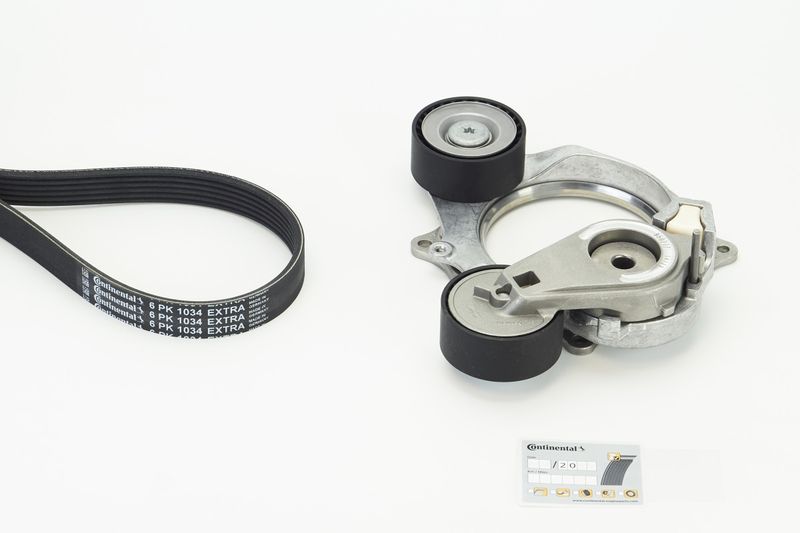 CONTINENTAL CTAM 6PK1034 EXTRA K1 V-ribbed Belt Set