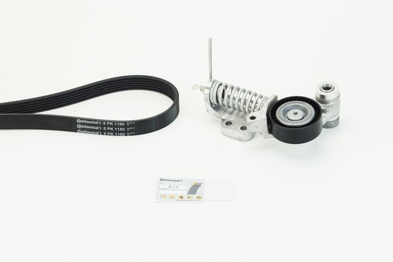 CONTINENTAL CTAM 6PK1180K5 V-Ribbed Belt Set