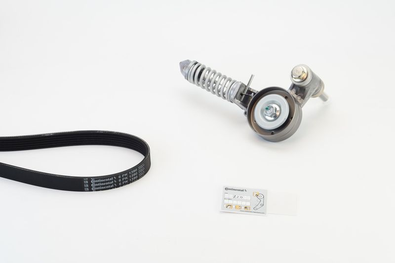CONTINENTAL CTAM 6PK1390K2 V-Ribbed Belt Set