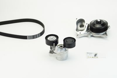 Water Pump + V-Ribbed Belt Kit CONTINENTAL CTAM 6PK1698WP2