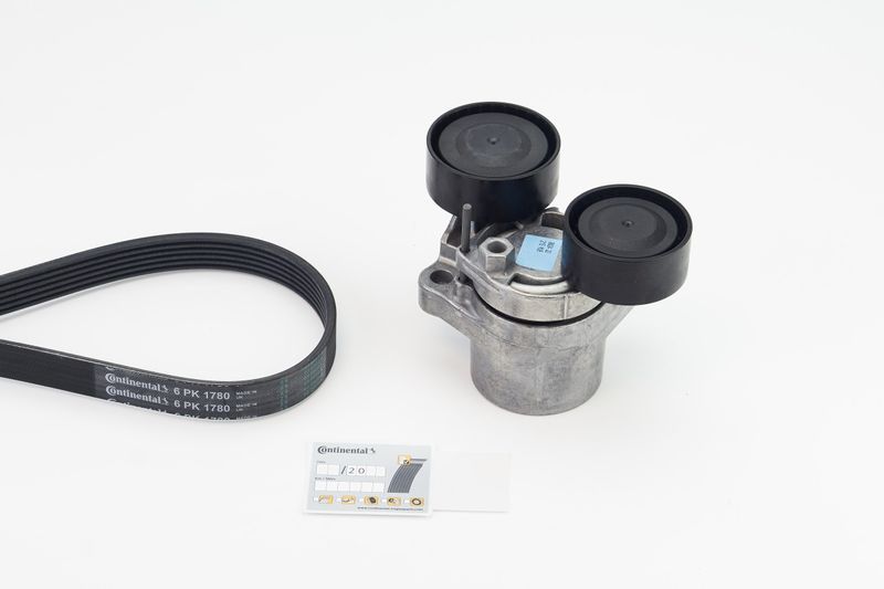 CONTINENTAL CTAM 6PK1780K2 V-Ribbed Belt Set