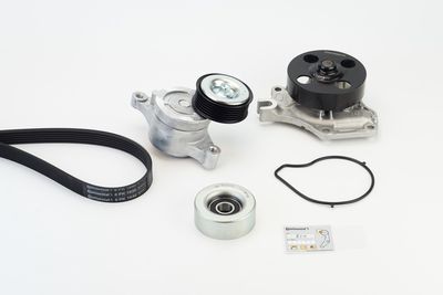 Water Pump + V-Ribbed Belt Kit CONTINENTAL CTAM 6PK1840WP1