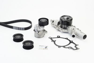 Water Pump + V-Ribbed Belt Kit CONTINENTAL CTAM 6PK2260WP3