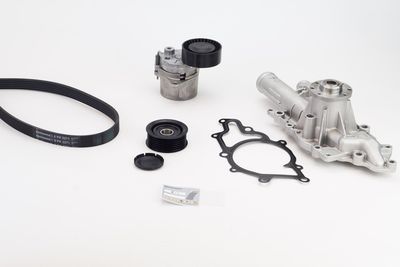 Water Pump + V-Ribbed Belt Kit CONTINENTAL CTAM 6PK2271WP1