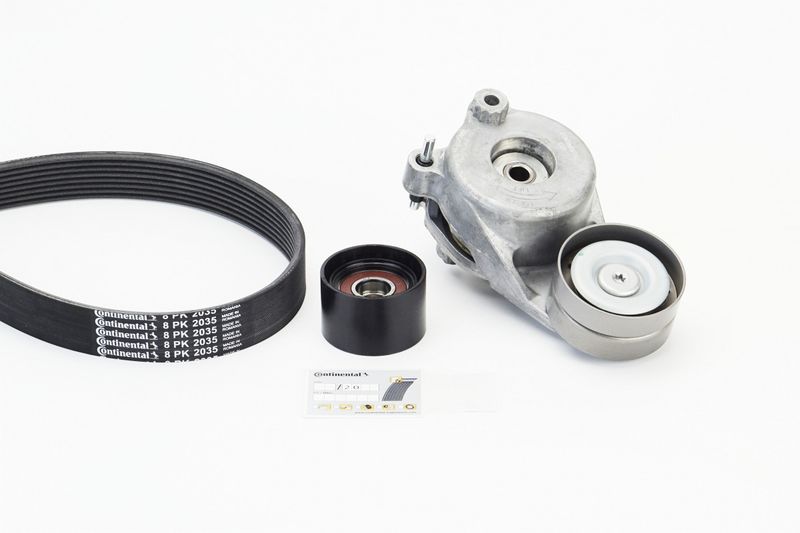 CONTINENTAL CTAM 8PK2035K1 V-Ribbed Belt Set