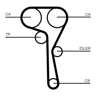 CONTINENTAL CTAM CT1167WP5PRO Water Pump & Timing Belt Kit
