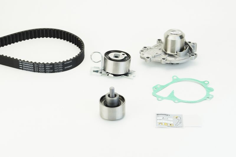 CONTINENTAL CTAM CT1237WP1 Water Pump & Timing Belt Kit