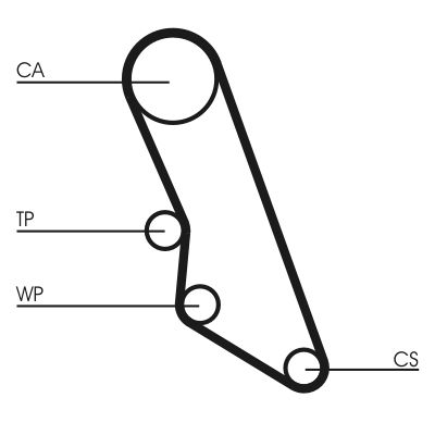 CONTINENTAL CTAM CT865K1 Timing Belt Kit