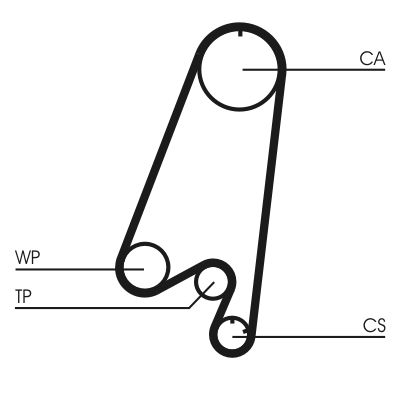 Water Pump & Timing Belt Kit CONTINENTAL CTAM CT910WP1