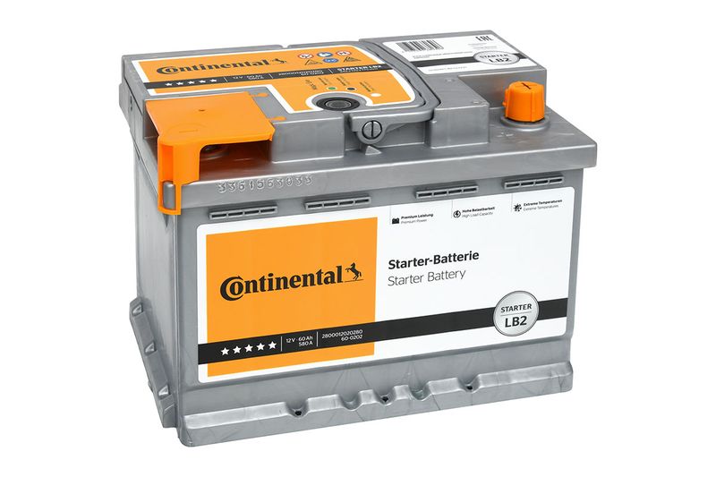 CONTINENTAL 2800012020280 Starter Battery