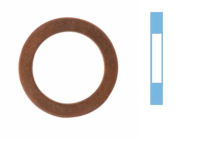 Seal Ring, oil drain plug CORTECO 005569H