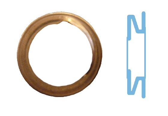 CORTECO 005593S Seal Ring, oil drain plug