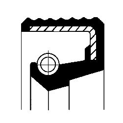 CORTECO 01015421B Shaft Seal, differential