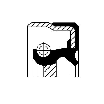 CORTECO 01019481B Shaft Seal, manual transmission