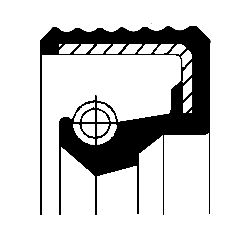 CORTECO 01026502B Shaft Seal, manual transmission