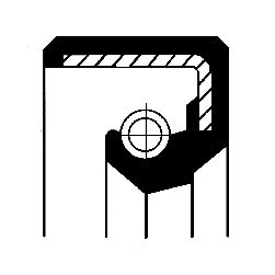 CORTECO 01030123B Shaft Seal, injector pump