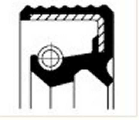 CORTECO 01036969B Seal Ring, gearshift linkage