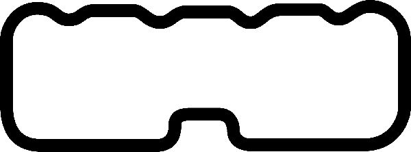 CORTECO 020829P Gasket, cylinder head cover