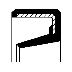 CORTECO 12000623B Shaft Seal, manual transmission