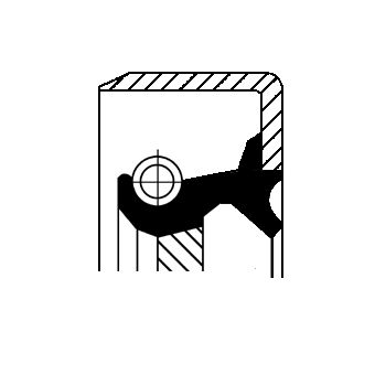 CORTECO 12011450B Shaft Seal, manual transmission