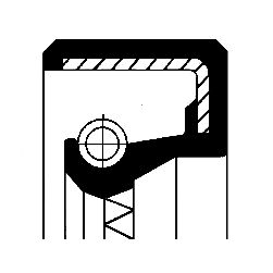 CORTECO 12011676B Shaft Seal, manual transmission
