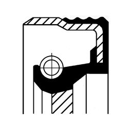 CORTECO 12012411B Shaft Seal, camshaft