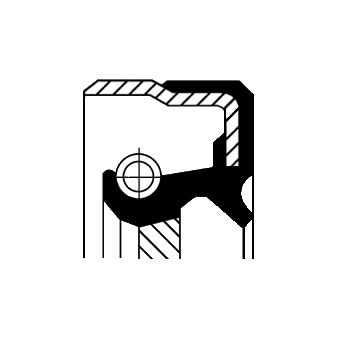 CORTECO 12012581B Shaft Seal, crankshaft