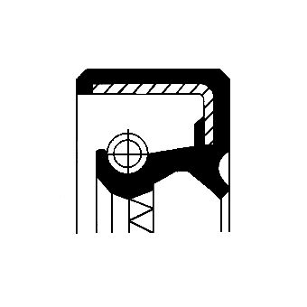 CORTECO 12012713B Shaft Seal, power take-off
