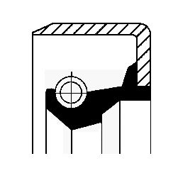 CORTECO 19015082B Shaft Seal, manual transmission