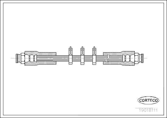 CORTECO 19018111 Brake Hose
