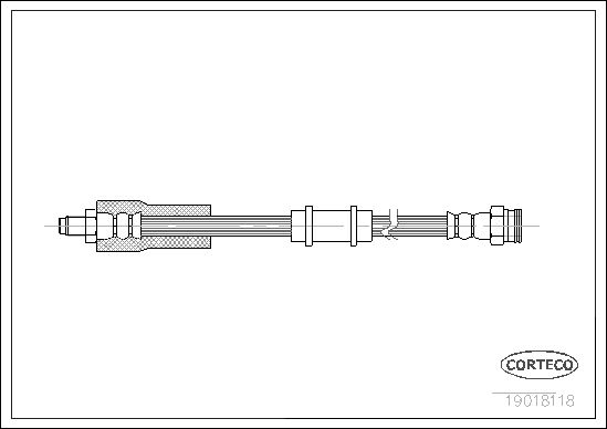 CORTECO 19018118 Brake Hose