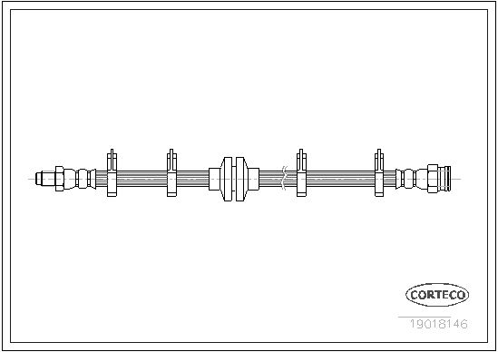 CORTECO 19018146 Brake Hose