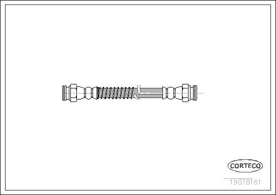 CORTECO 19018161 Brake Hose