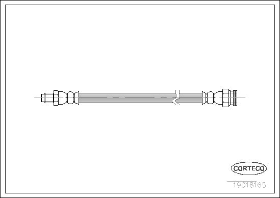 CORTECO 19018165 Brake Hose