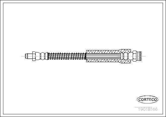 CORTECO 19018166 Brake Hose