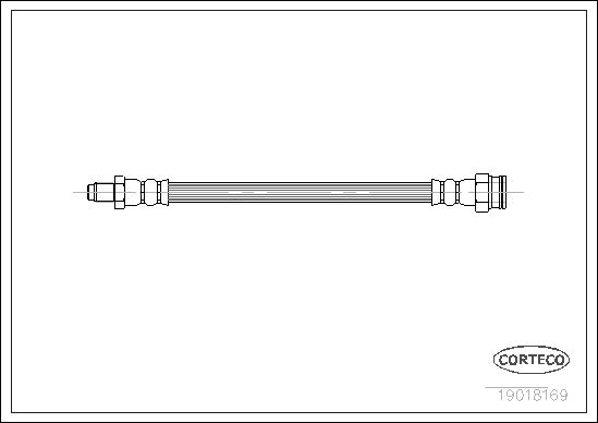 CORTECO 19018169 Brake Hose
