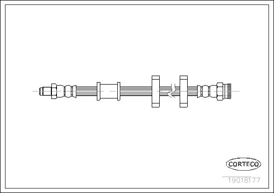 CORTECO 19018177 Brake Hose