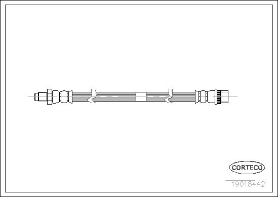 CORTECO 19018442 Brake Hose