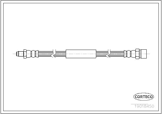 CORTECO 19018450 Brake Hose